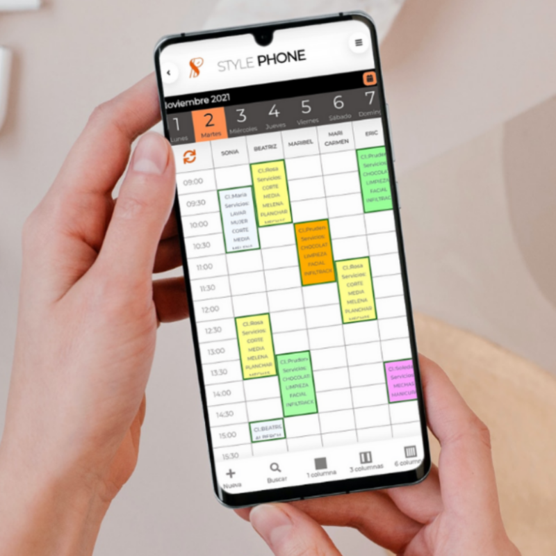 agenda movil citas